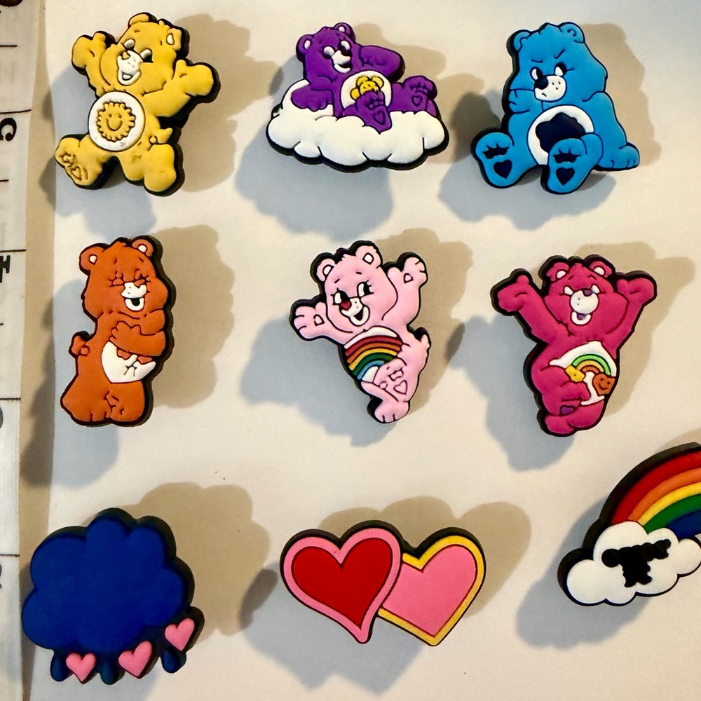 Care Bear Croc Charms Set NEW